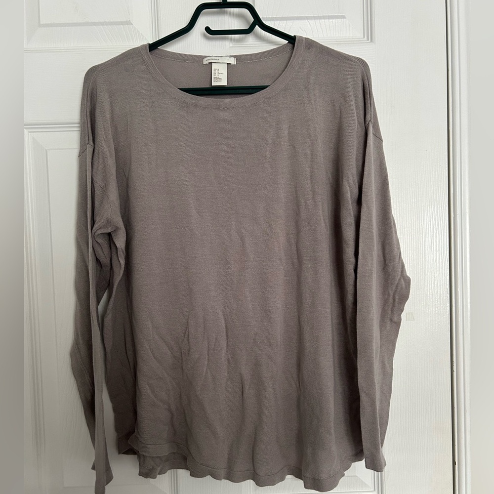 Grey Knit Sweater